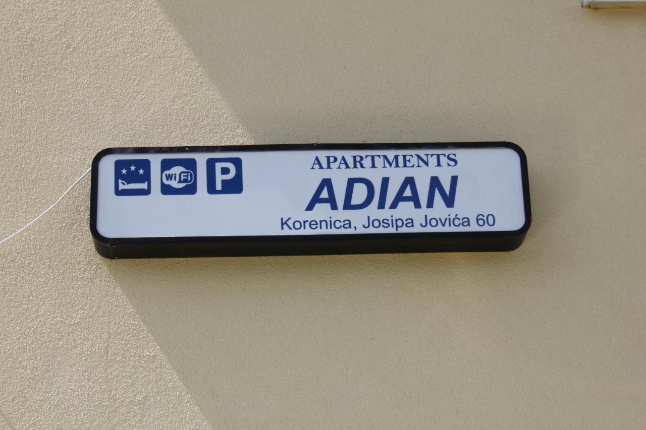 Studio Apartments Adian Korenica Luaran gambar